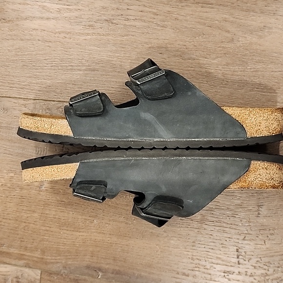 Birkenstock Arizona Footbed Sandals Slides Slip On Leather size EU 46 US 13-13.5 main image 5
